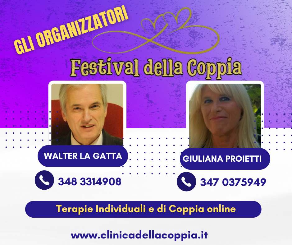 Gli Organizzatori del Festival della Coppia